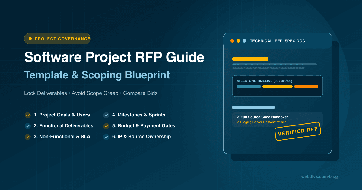 How to Write a Technical RFP for Software Projects (with Practical Template)
